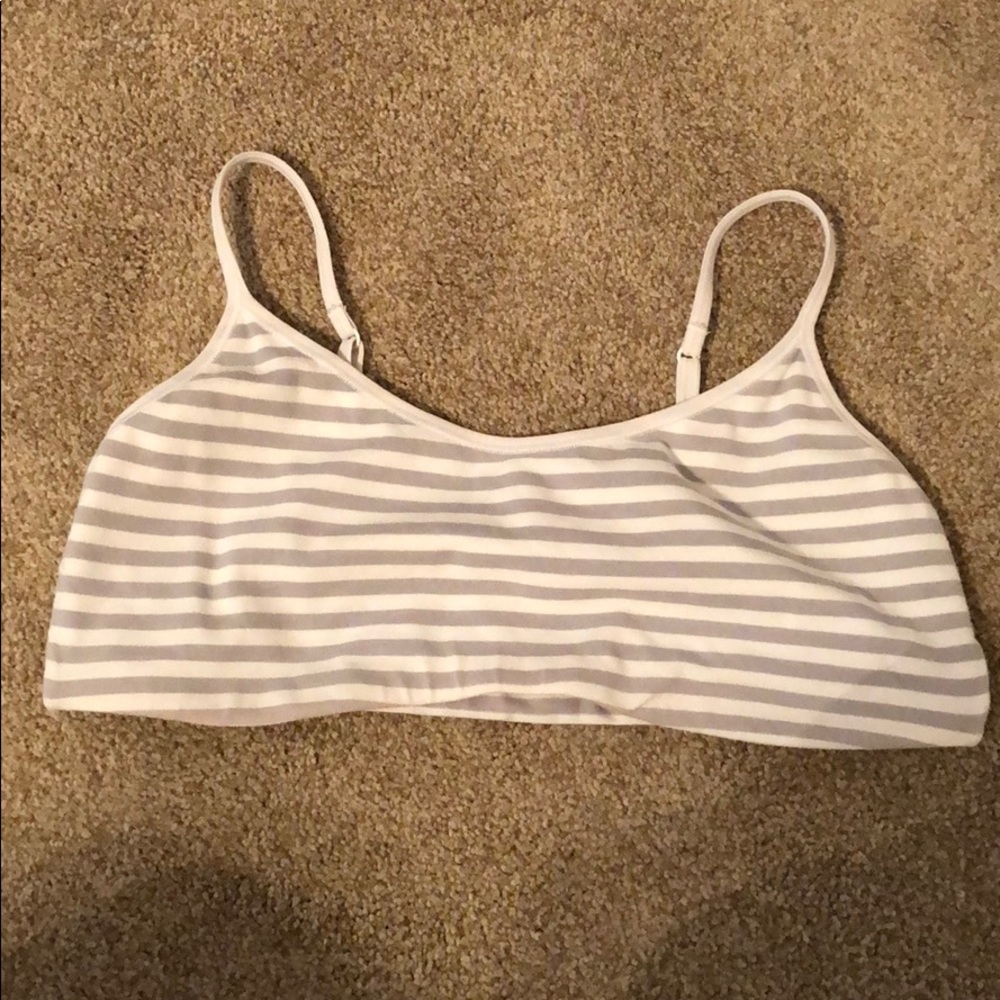 Striped Lounge Bra